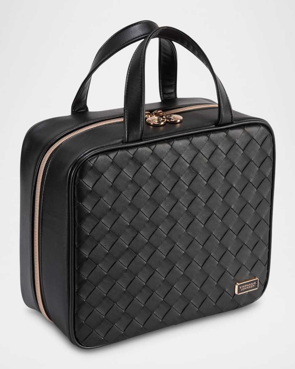 Belize Martha Large Faux Leather Cosmetic Briefcase